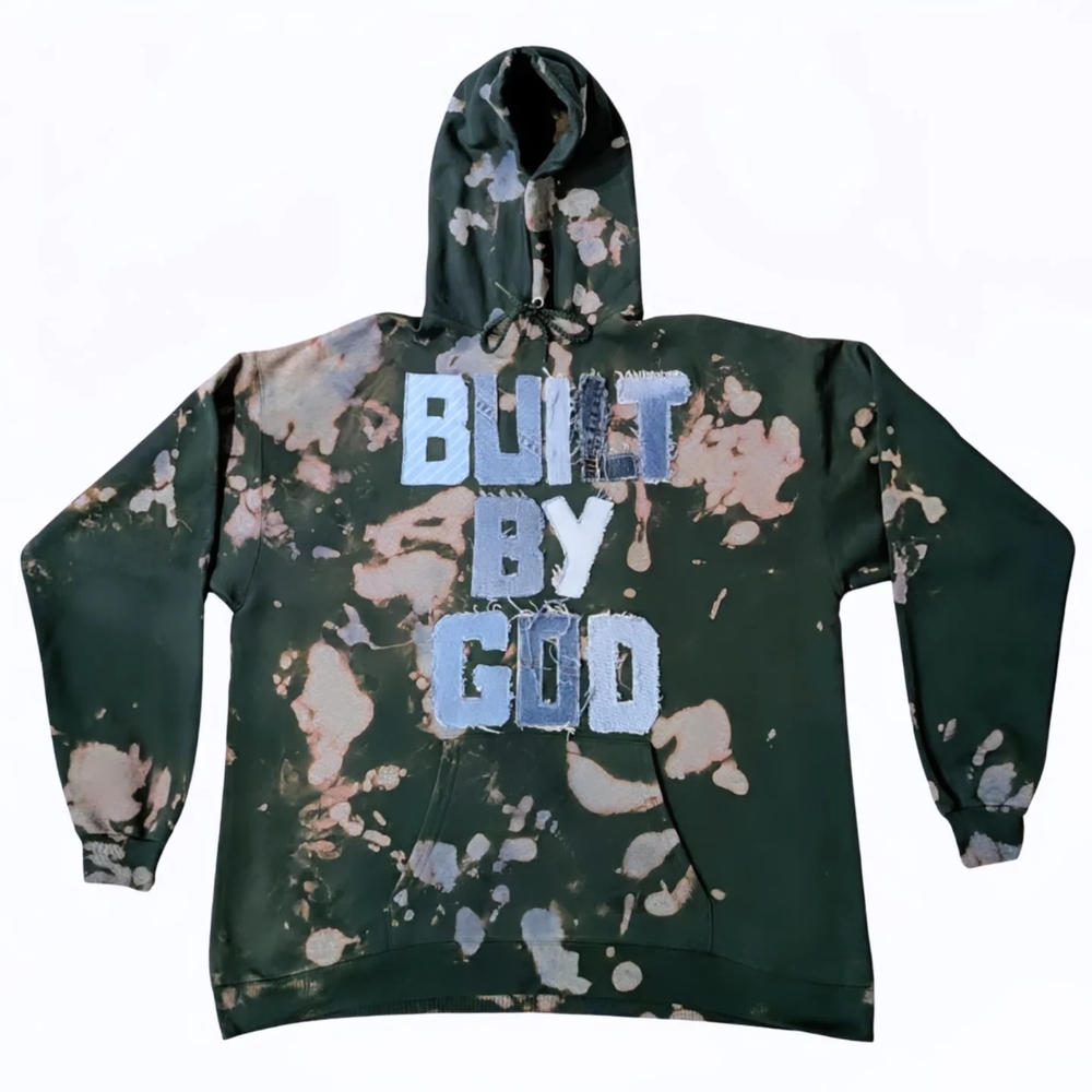 BUILT BY GOD Hoodie (Men’s Size XL)